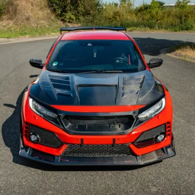 HONDA CIVIC TYPE R FK8 CARBON MOTORHAUBE INKL. MATERIALGUTACHTEN