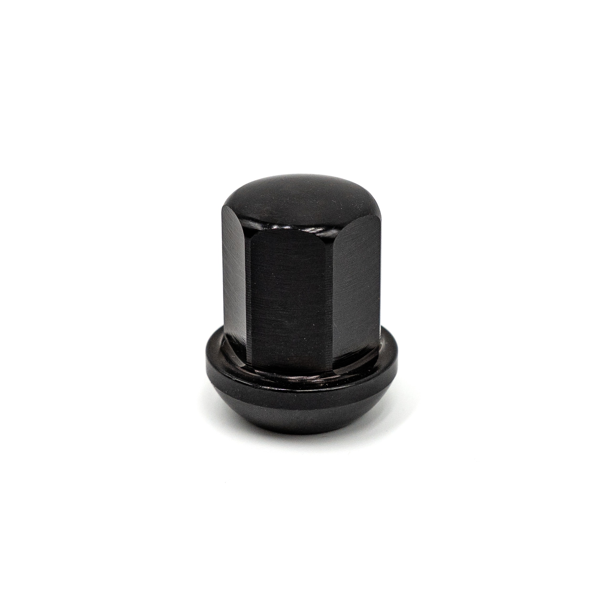 RADMUTTER SW19 M14X1.5X32 KUGEL SCHWARZ ELOXIERT ALU DPORSCHE