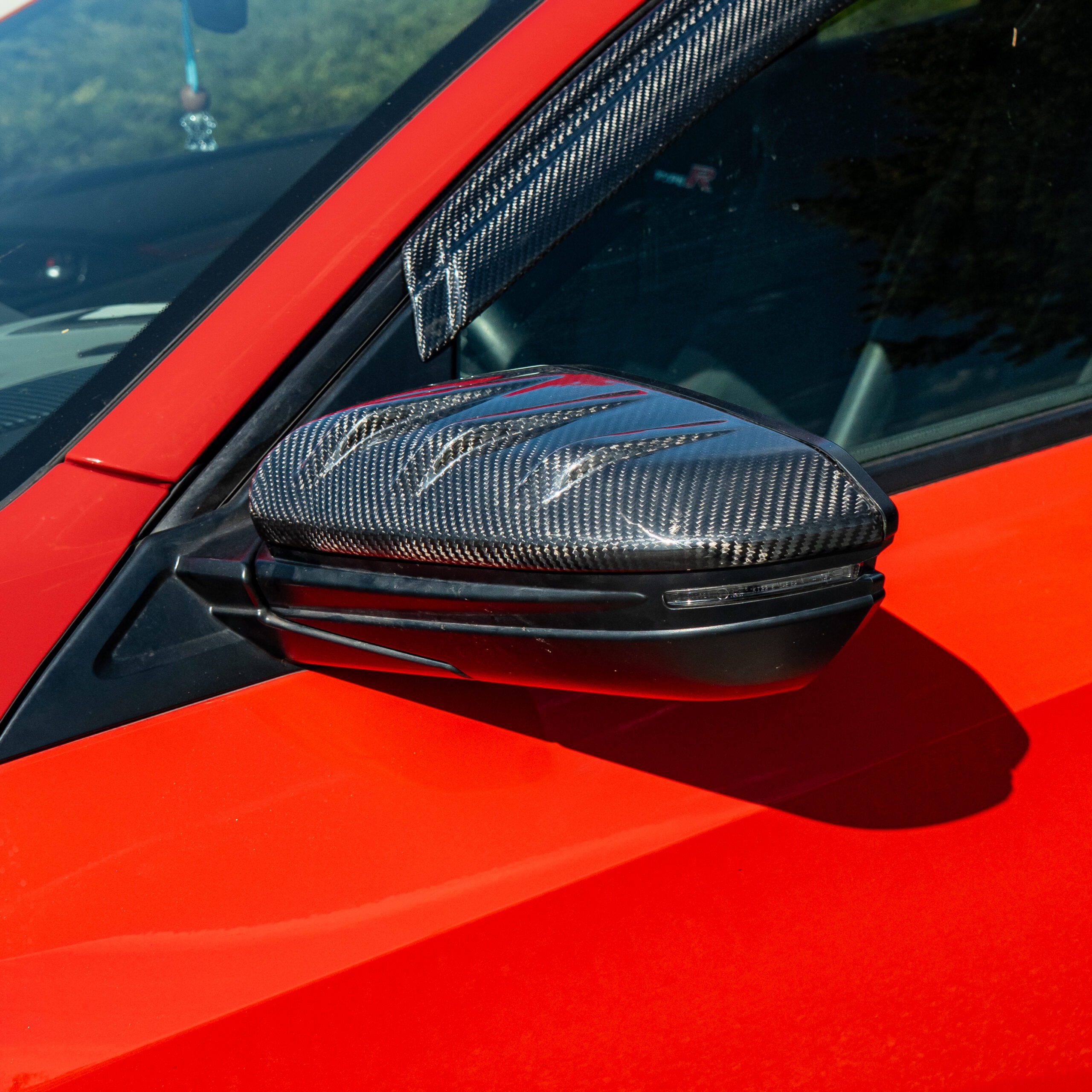 HONDA CIVIC SPIEGELKAPPEN SET CARBON REPLACEMENT – Bild 14