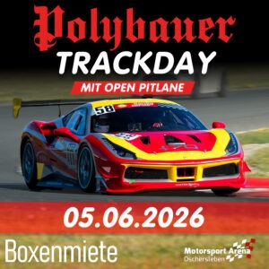 BOXENMIETE TRACKDAY 05.06.2026 OSCHERSLEBEN ( 3 FAHRZEUGE )