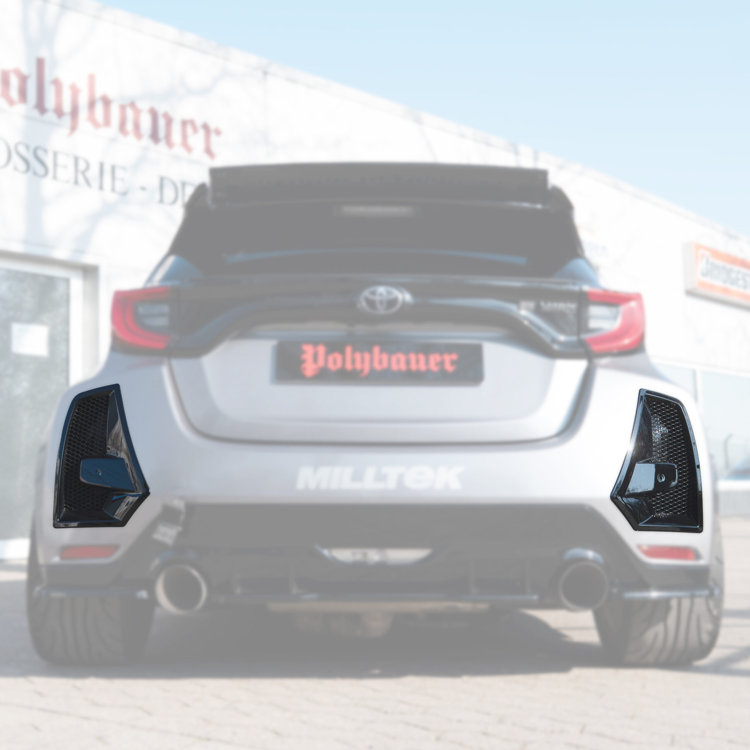 TOYOTA GR YARIS GEN 1&2 HECKENTLÜFTUNG ABS/ALU – Bild 3